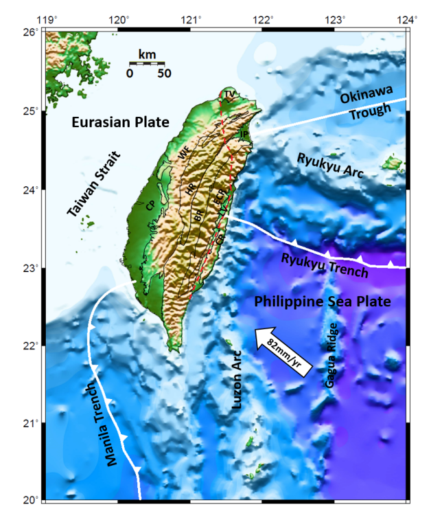 Taiwan tektonikk
