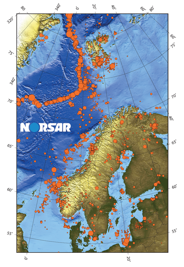 Jordskjelv i Norge